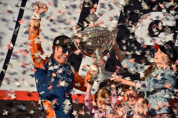 Scott Dixon slaví triumf v IndyCar 2018