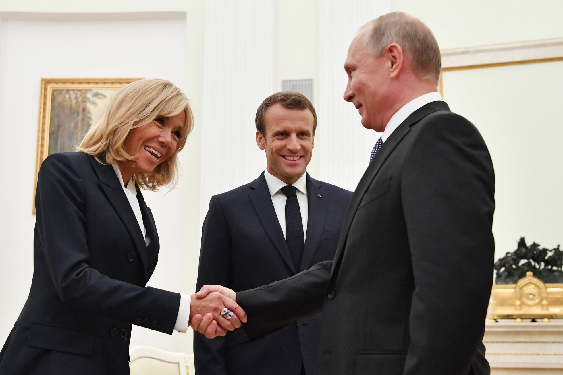 Фото Путина И Макрона
