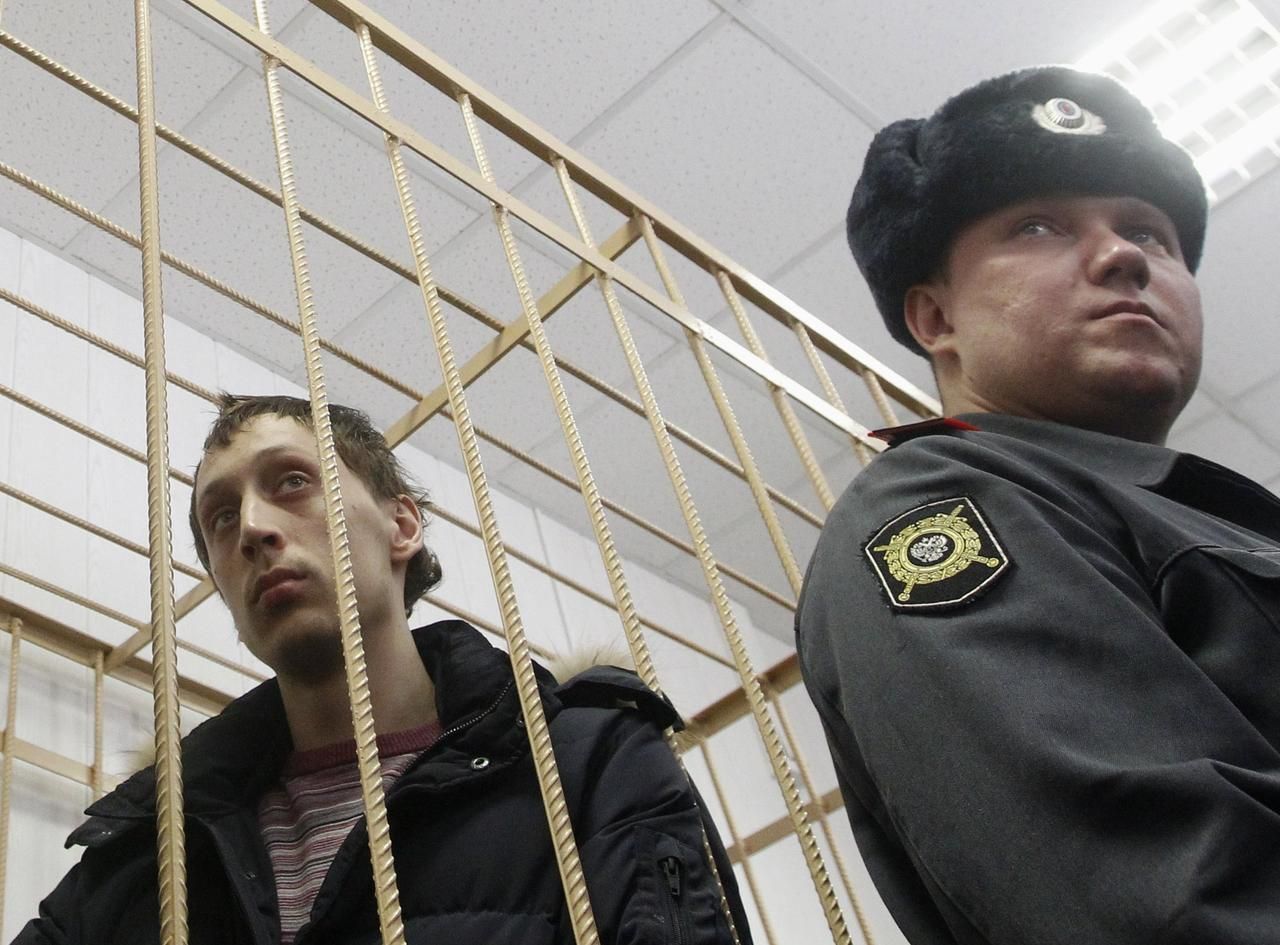 Pavel Dmitričenko u moskevského soudu