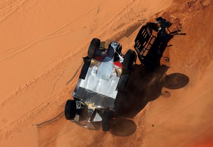 Guerlain Chicherit, Buggy GCK- nehoda na Rallye Dakar 2022