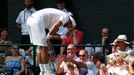 Djokovič vs. Del Potro, semifinále Wimbledonu 2013.