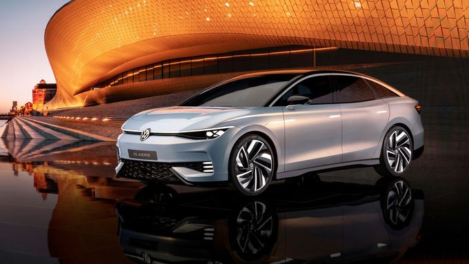 Volkswagen ID. Aero je předobrazem budoucího elektrického Passatu.