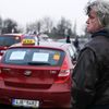Taxi protest 8.2. 2018