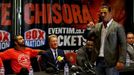 Manuel Charr na tiskové konferenci po zápase David Haye - Dereck Chisora