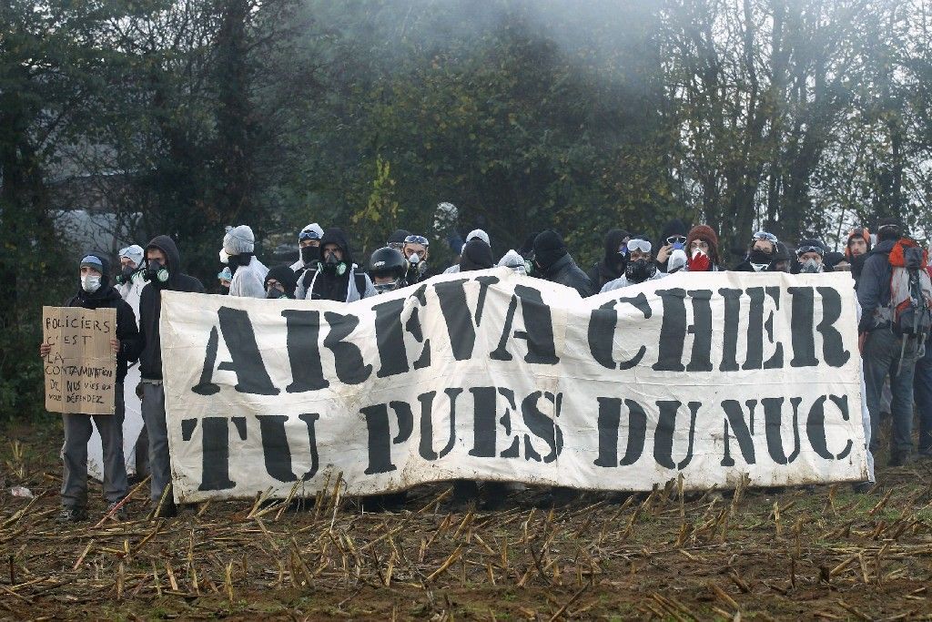 První střety kolem vlaku s jaderným odpadem ve Francii