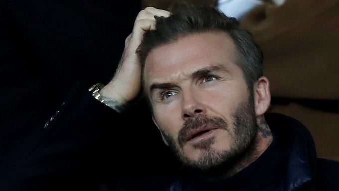Mezi VIP hosty odvety osmifinále Ligy mistrů byl také bývalý hráč PSG i Realu David Beckham.