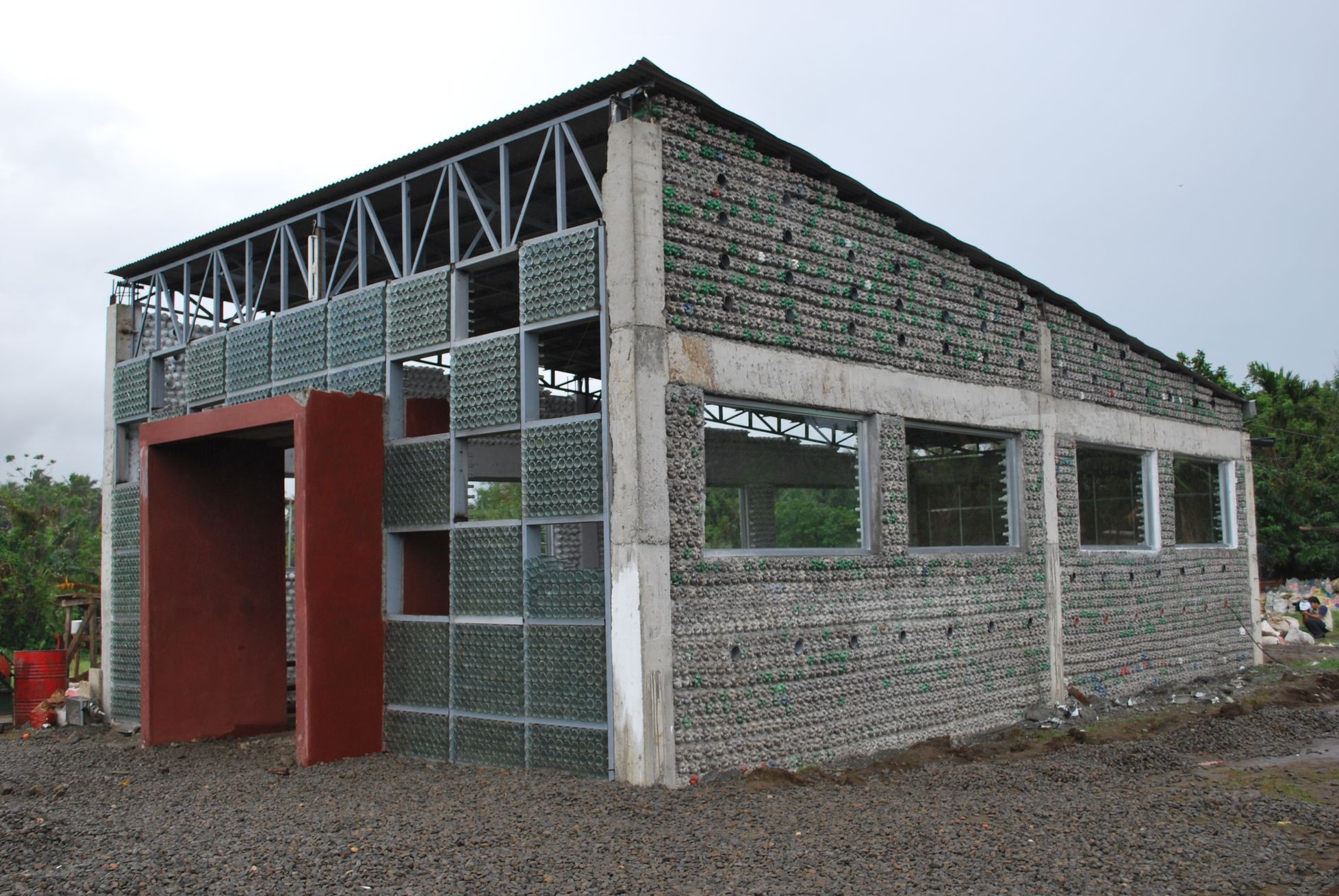 Architektura z PET lahví