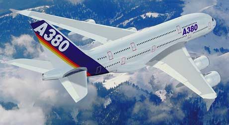 Největší letadlo přepravující pasažéry Airbus A380
