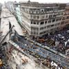 11_Foto_Kolkata on March 31, 2016. Collapsed fly-over bridge in  At least 14 people were killed