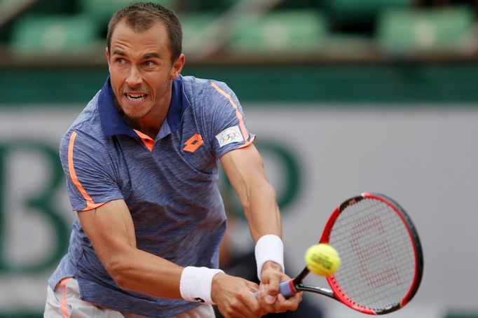 Lukáš Rosol v prvním kole French Open 2016