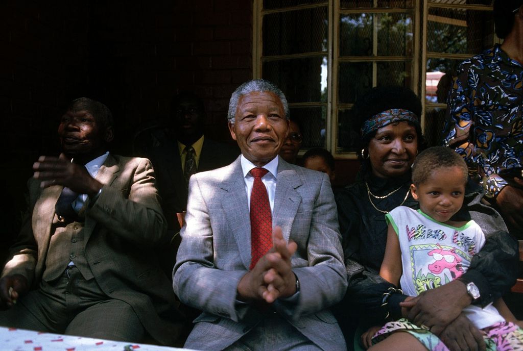 Nepoužívat v článcích! / Fotogalerie: Nelson Mandela / Propuštění z vězení / 1990