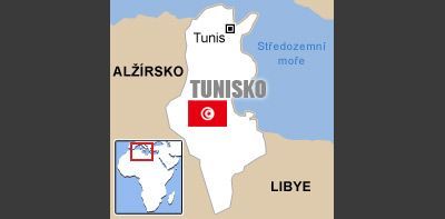 Tunisko - mapa