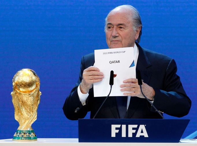 MS 2022 v Kataru (Sepp Blatter)