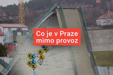 Přehledně: Tudy neprojedete. Zmapovali jsme, co všechno je v Praze mimo provoz