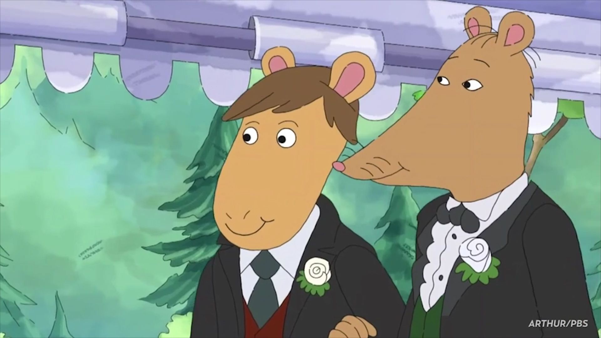 Alabamská veřejnoprávní televize stáhla z vysílání animovaný seriál Arthur kvůli svatbě gayů.