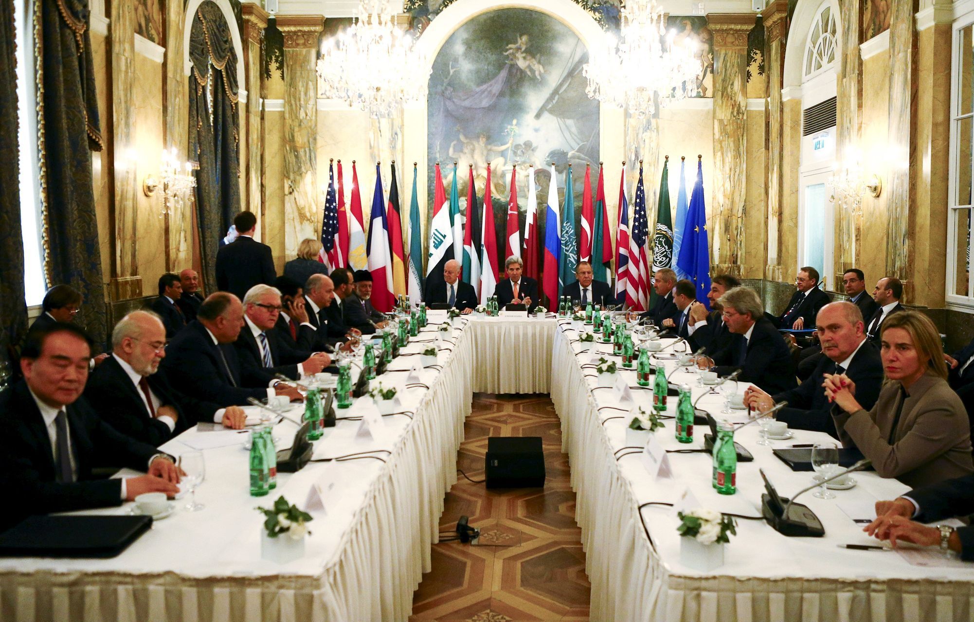 Mezinárodní schůzka o dalším postupu v Sýrii