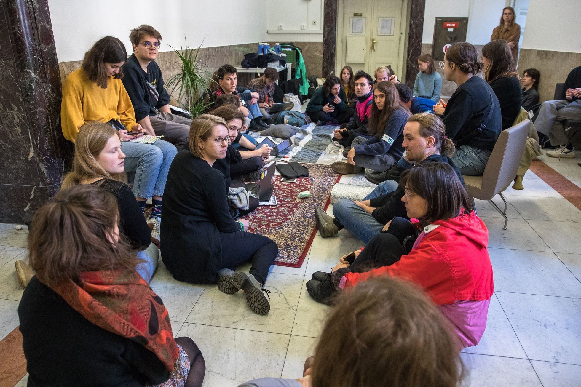 Stávka studentů vysokých škol za klima