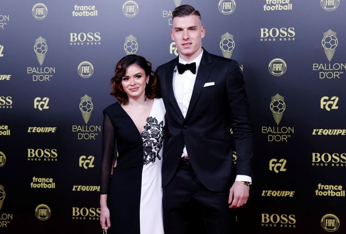 Soccer Football - The Ballon d’Or awards - Theatre du Chatelet, Paris, France - December 2, 2019   Ukraine's Andriy Lunin arrives  REUTERS/Christian Hartmann