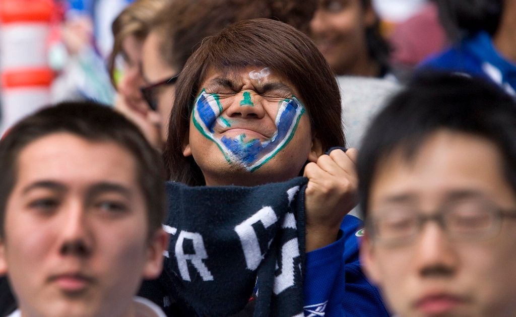 Finále NHL: Boston - Vancouver (fanoušci Vancouveru)