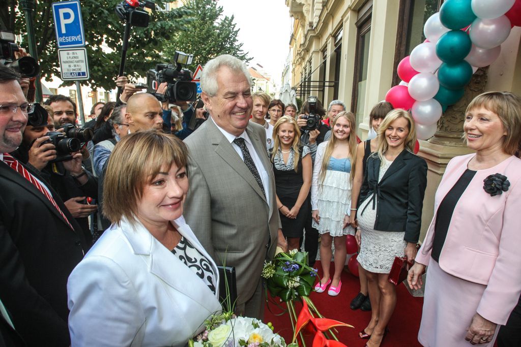 Zemanův první školní den