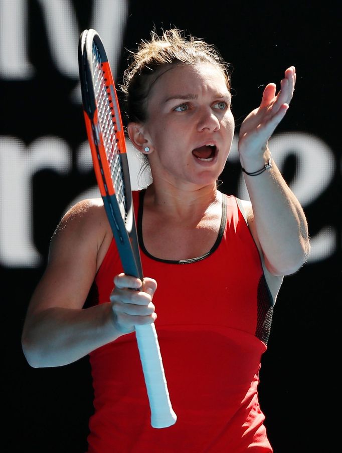 Simona Halepová na Australian Open 2018