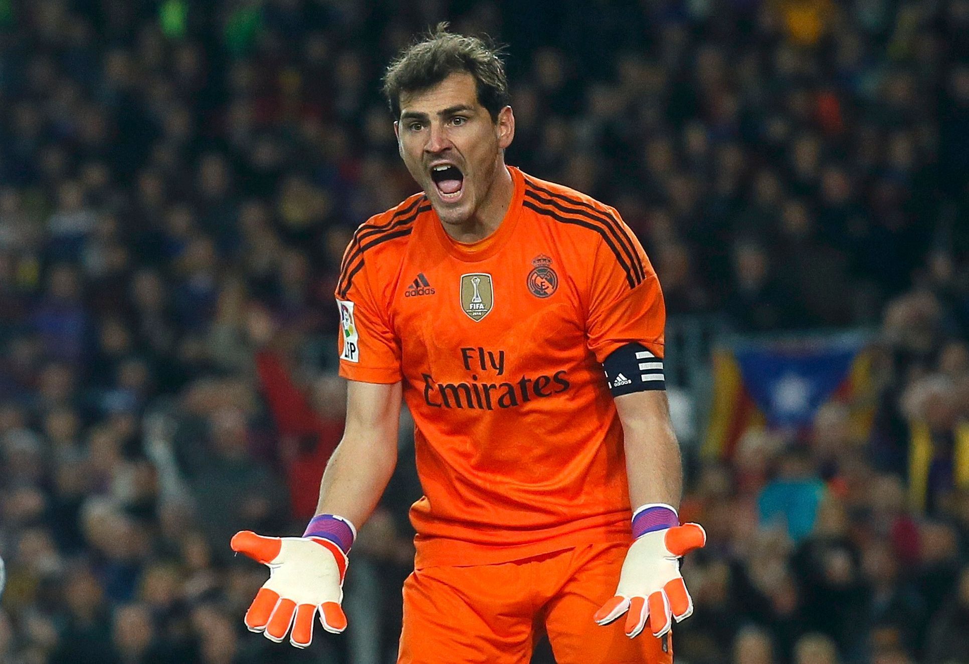 Iker Casillas v Clásicu 2014/15