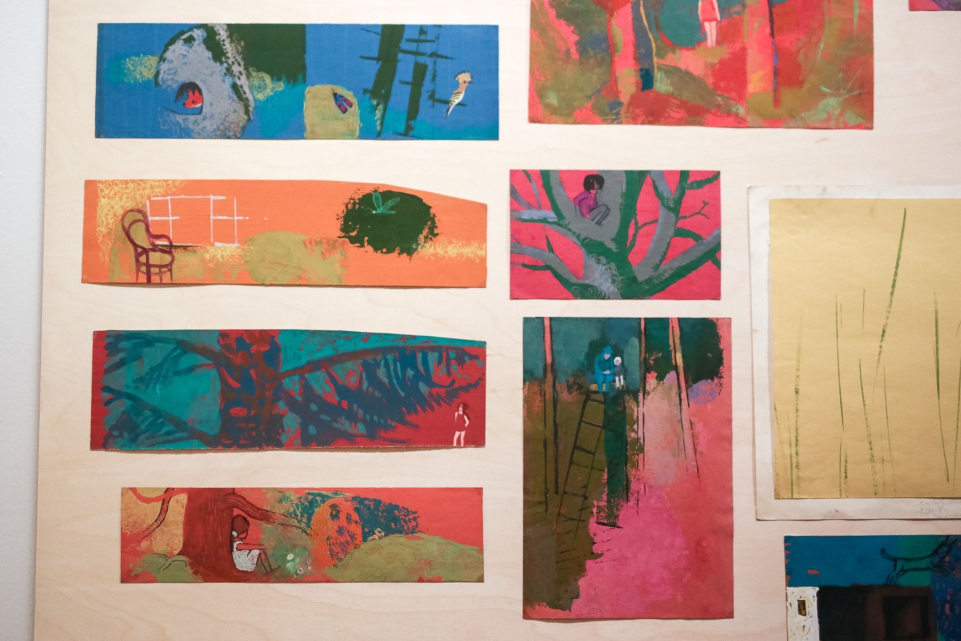 Výstava ilustrátorky Daisy Mrázkové ve Ville Pellé