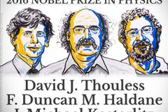 Nobelovu cenu dostala trojice britských fyziků, zabývali se vlastnostmi a změnami hmoty