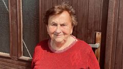 Obec Zákřov na okraji Hané, kde došlo na konci druhé světové války k masakru (17. 4. 2025)