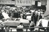 Škoda Felicia na výstavě v Mexico City (1960).