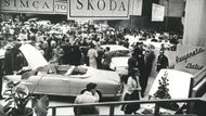 Škoda Felicia na výstavě v Mexico City (1960).