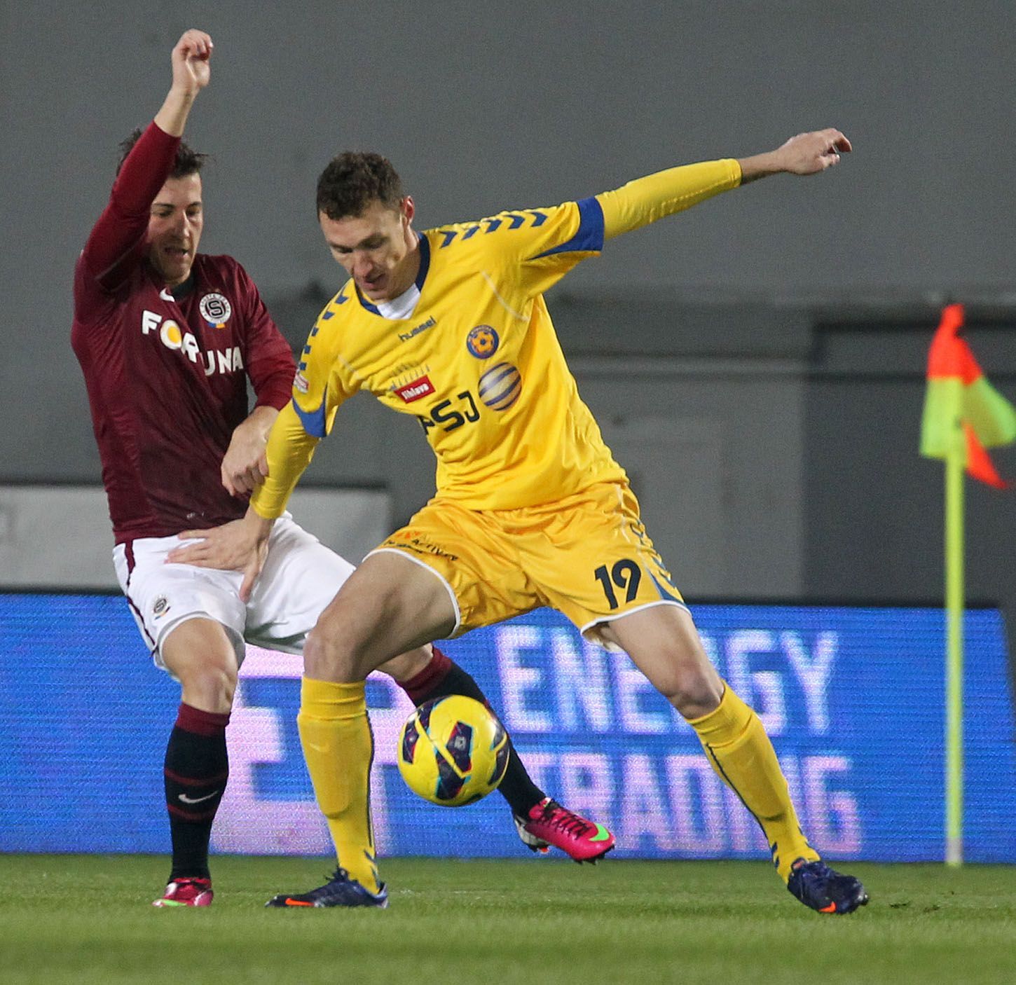 Sparta - Jihlava, osmifinále Poháru České pošty: Arnold Šimonek (19)