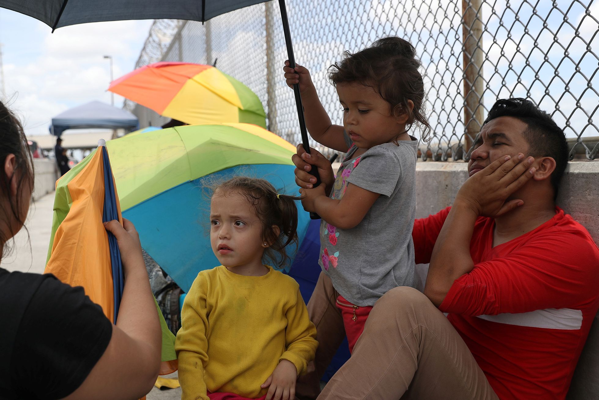 Fotogalerie / Migranti uvízlí na hranici mezi Mexikem a USA / Reuters / 5