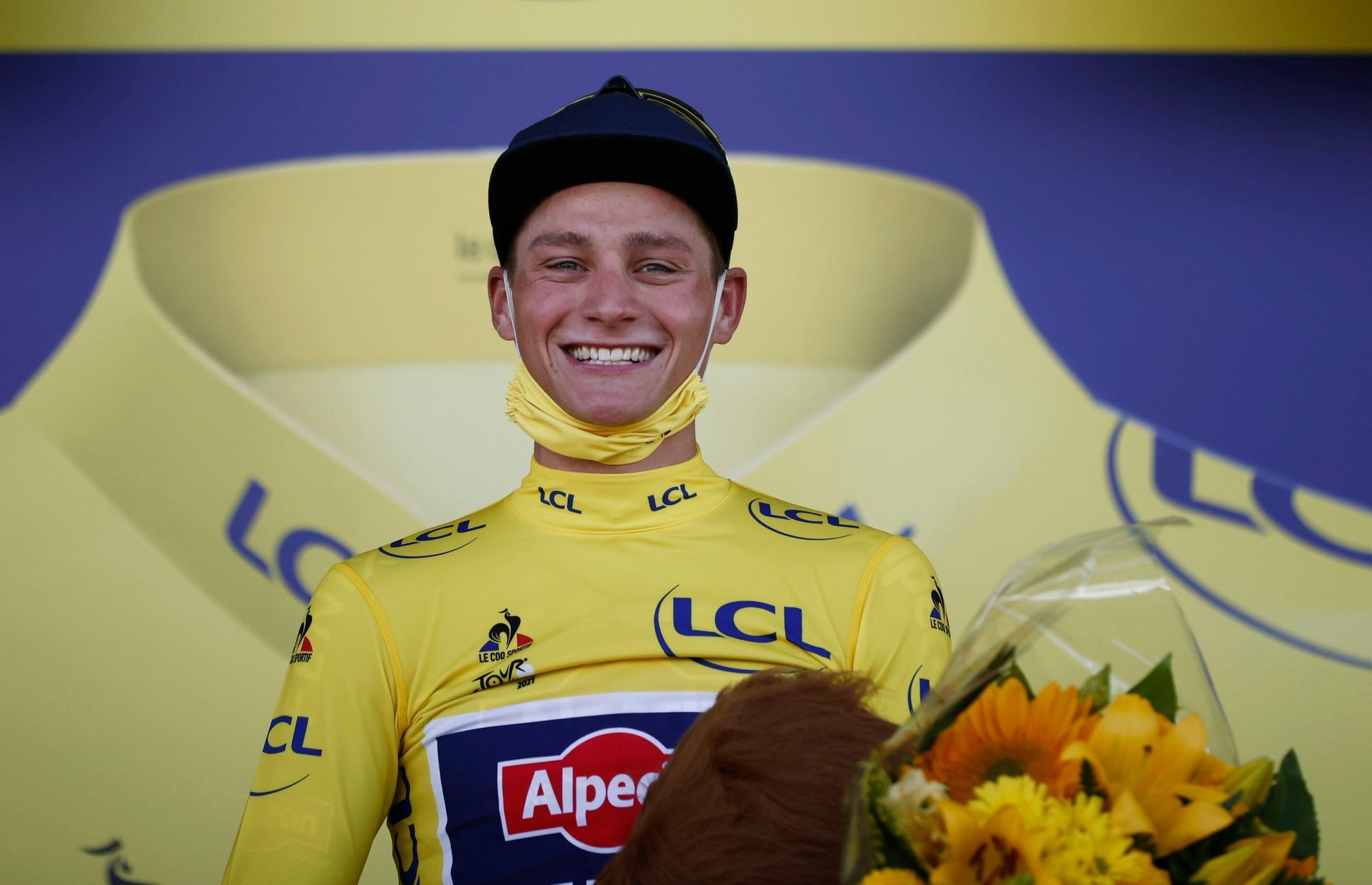 Mathieu van der Poel, Tour de France 2021, 2. etapa