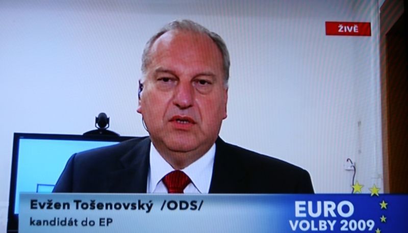 Evžen Tošenovský, dvojka na eurokandidátce ODS