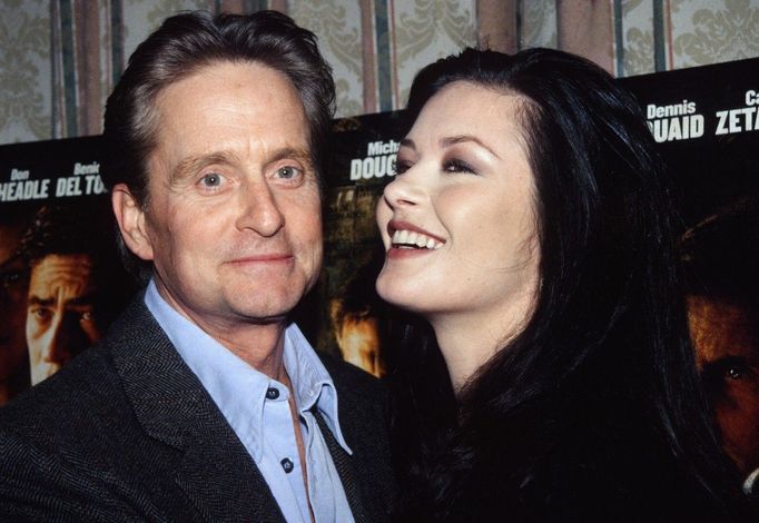 Michael Douglas a Catherine Zeta-Jones v roce 2000.