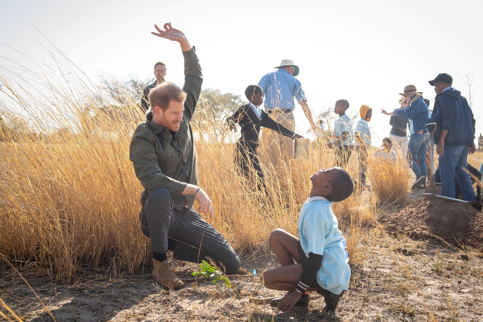 Harry a Meghan, vévodové ze Sussexu, Afrika