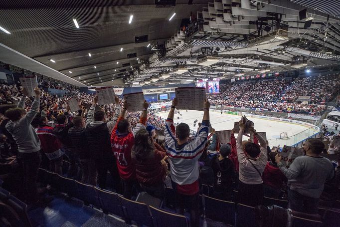 MS v parahokeji v Ostravě 2019, semifinále Česko - USA