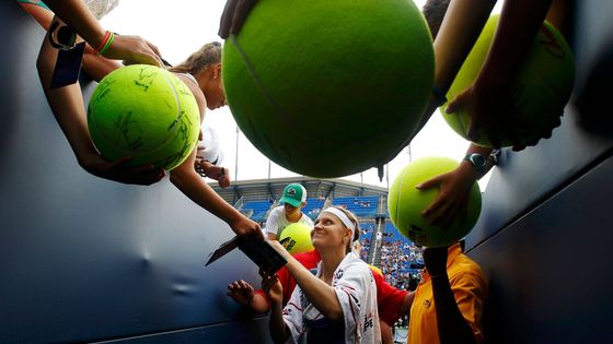 FOTO Česká radost i kanár Šafářové na úvod US Open