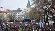 Lidé vybavení transparenty prošli ve čtvrtek hned několika slovenskými městy, například Bratislavou, Žilinou nebo Nitrou.