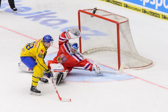 Pavel Francouz a Carl Klingberg