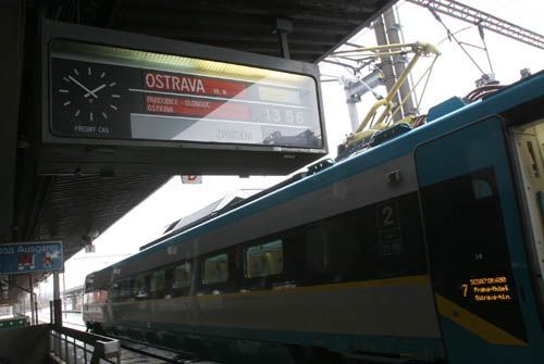 Pendolino v Holešovicích