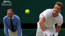 Tomáš Berdych v semifinále Wimbledonu 2016