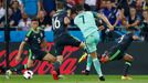 Euro 2016, Portugalsko-Wales: Cristiano Ronaldo střílí před Naniho gólem na na 2:0