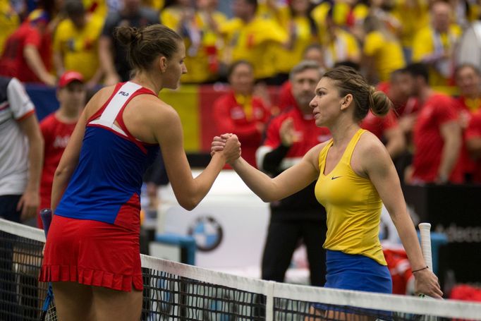 Plíšková vs. Halepová, Fed Cup, Česko vs. Rumunsko