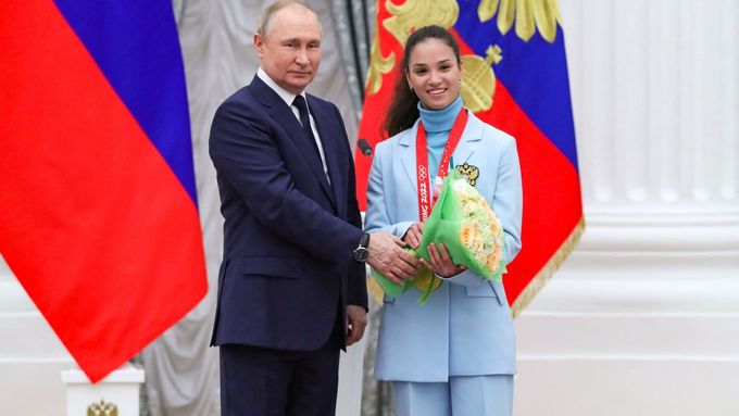 Vladimir Putin s Veronikou Stěpanovovou