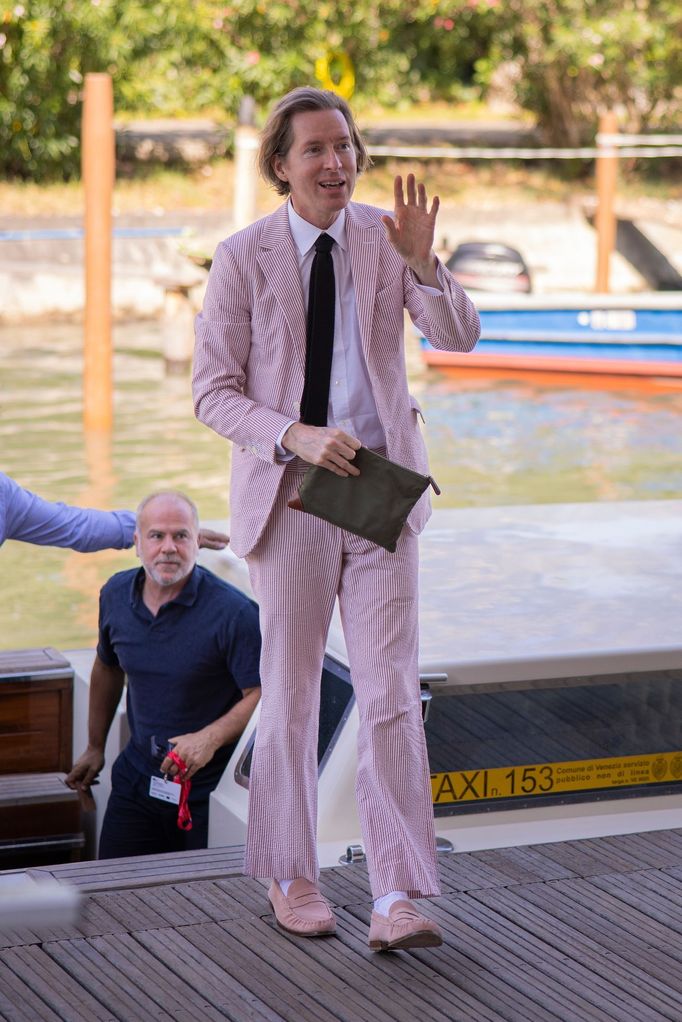 Wes Anderson na benátském festivalu.