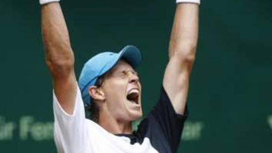 Berdych se raduje z titulu