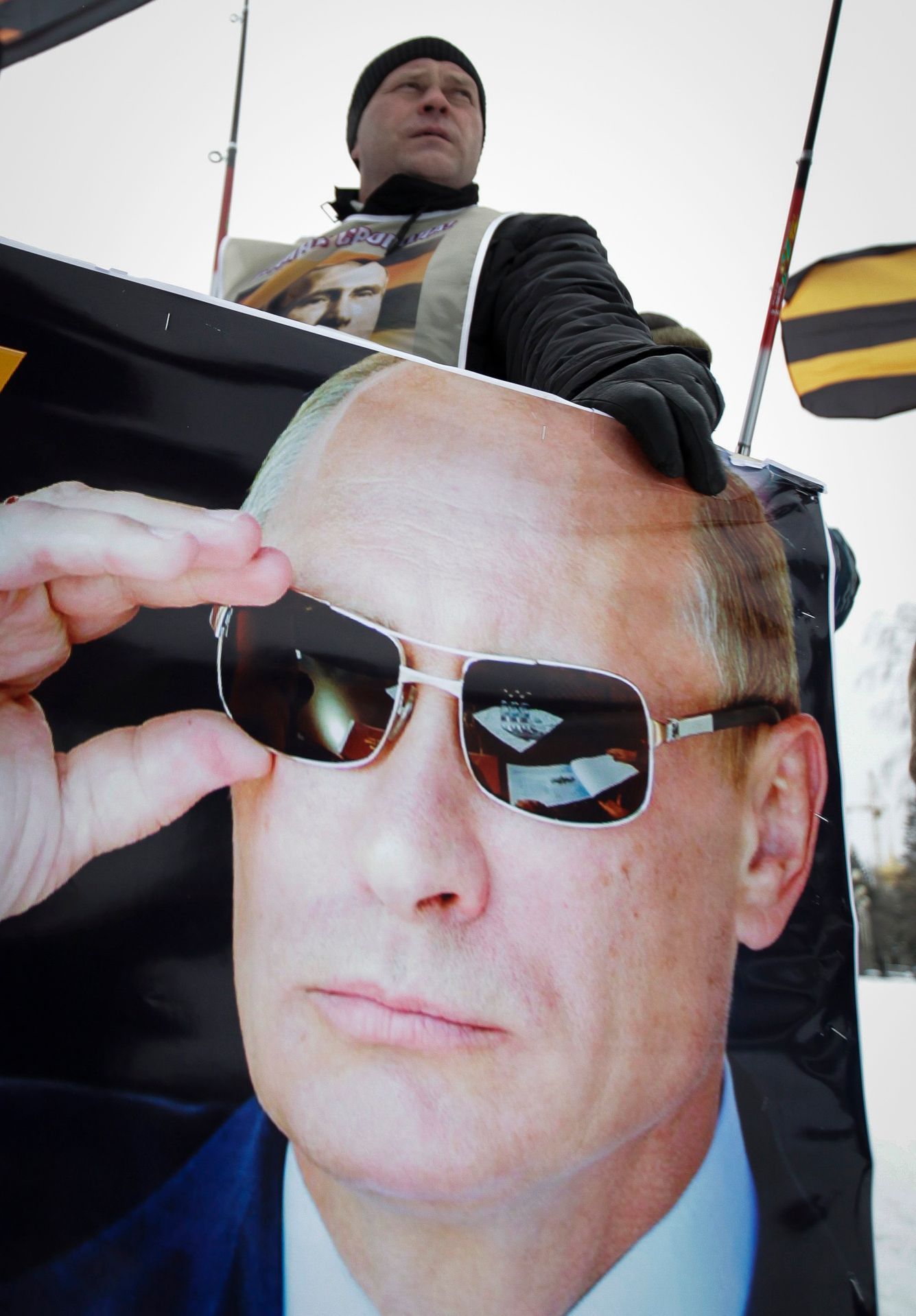 Fanoušek Vladimira Putina ve Stavropolu