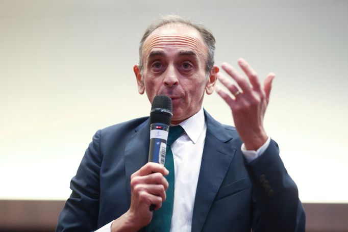 Kandidát na francouzského prezidenta Éric Zemmour.